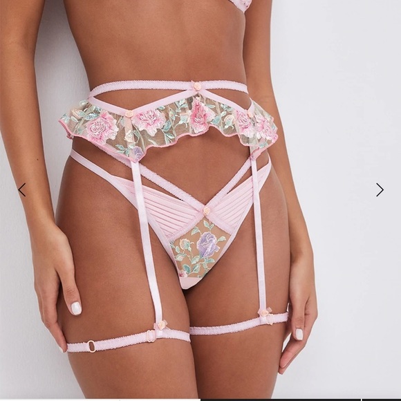 For Love And Lemons Other - Love for Lemons Pastel WaterColor Garter (NWT)